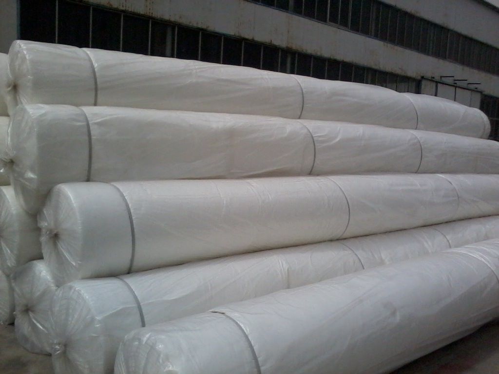 Needle Punched Non Woven Fabric , High Strength Non Woven Polypropylene Geotextile